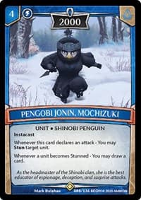 Pengobi Jonin, Mochizuki - Echoes of Hokken - Argent Saga TCG card