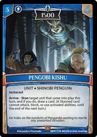 Pengobi Kishu - Echoes of Hokken - Argent Saga TCG card