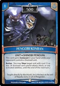 Pengobi Konran - Echoes of Hokken - Argent Saga TCG card