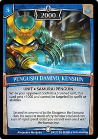 Pengushi Damiyo, Kenshin - Echoes of Hokken - Argent Saga TCG card