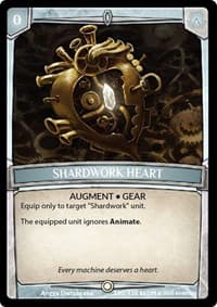 Shardwork Heart - Echoes of Hokken - Argent Saga TCG card