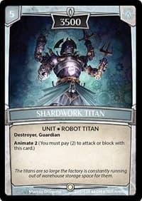 Shardwork Titan - Echoes of Hokken - Argent Saga TCG card