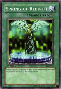 Spring of Rebirth - Legacy of Darkness - YuGiOh card