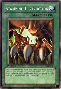 Stamping Destruction - Legacy of Darkness - YuGiOh card