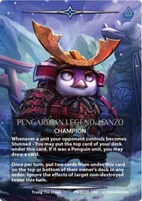 Pengardian Legend, Hanzo (Serial Numbered) - Argent Saga Promos - Argent Saga TCG card
