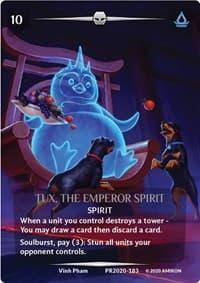 Tux, the Emperor Spirit (Brad's Penguin Spirit) (Serial Number) - Argent Saga Promos - Argent Saga TCG card