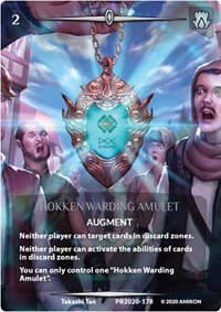 Hokken Warding Amulet (Serial Numbered) - Argent Saga Promos - Argent Saga TCG card