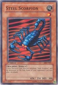 Steel Scorpion - Metal Raiders - YuGiOh card