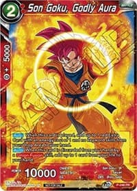 Son Goku, Godly Aura - Promotion Cards - Dragon Ball Super: Masters card