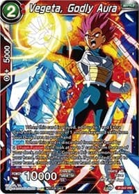 Vegeta, Godly Aura - Promotion Cards - Dragon Ball Super: Masters card