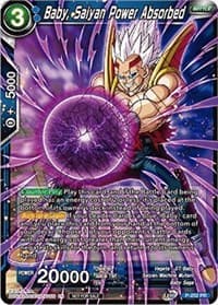 Baby, Saiyan Power Absorbed - Promotion Cards - Dragon Ball Super: Masters card