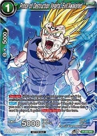 Prince of Destruction Vegeta, Evil Awakened - Promotion Cards - Dragon Ball Super: Masters card