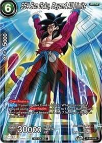 SS4 Son Goku, Beyond All Limits - Tournament Promotion Cards - Dragon Ball Super: Masters card