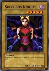 Succubus Knight - The Legend of Blue Eyes White Dragon - YuGiOh card