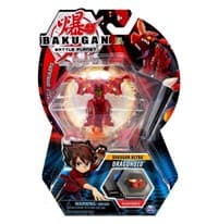 Bakugan Ultra 3-inch Tall Collectible Transforming Creature - Pyrus Dragonoid - Battle Brawlers - Bakugan TCG card