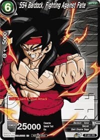 SS4 Bardock, Fighting Against Fate (Winner Stamped) - Tournament Promotion Cards - Dragon Ball Super: Masters card