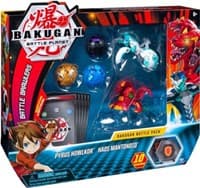 Bakugan Battle Pack 5-Pack - Pyrus Howlkor and Haos Mantonoid - Battle Brawlers - Bakugan TCG card