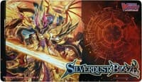 Cardfight!! Vanguard Sneak Preview Playmat: Silverdust Blaze - Dragonic Overlord "The X" - Bushiroad Playmats - Playmats card