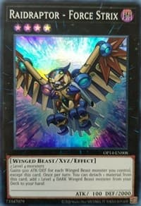 Raidraptor - Force Strix - OTS Tournament Pack 14 - YuGiOh card
