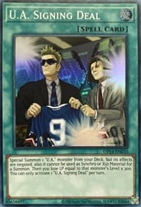 U.A. Signing Deal - OTS Tournament Pack 14 - YuGiOh card