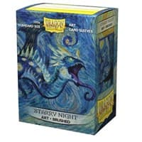 Dragon Shield Limited Edition Brushed Art Sleeves - Starry Night (100-Pack) - Dragon Shield Card Sleeves - Card Sleeves card