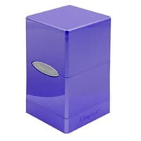 Satin Tower - Hi-Gloss Amethyst - Ultra Pro Deck Boxes - Deck Boxes card