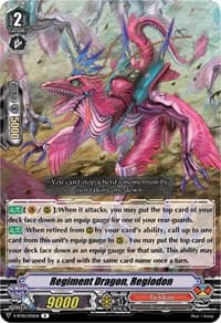 Regiment Dragon, Regiodon - V-BT10: Phantom Dragon Aeon - Cardfight Vanguard card