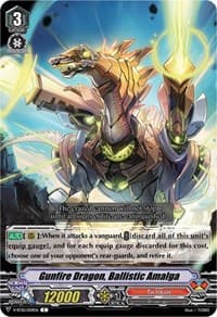 Gunfire Dragon, Ballistic Amalga - V-BT10: Phantom Dragon Aeon - Cardfight Vanguard card