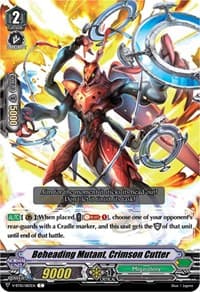Beheading Mutant, Crimson Cutter - V-BT10: Phantom Dragon Aeon - Cardfight Vanguard card
