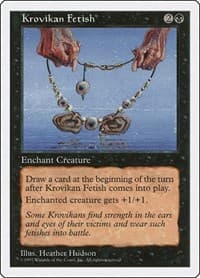 Krovikan Fetish - Fifth Edition - Magic: The Gathering card