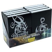 Dragon Shield Cube Shell - Black (Holds 20) - Dragon Shield Deck Boxes - Deck Boxes card