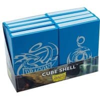 Dragon Shield Cube Shell - Blue (Holds 20) - Dragon Shield Deck Boxes - Deck Boxes card