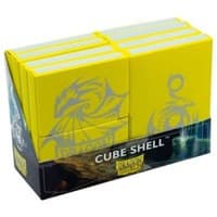 Dragon Shield Cube Shell - Yellow (Holds 20) - Dragon Shield Deck Boxes - Deck Boxes card