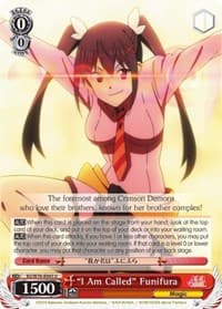 "I Am Called" Funifura - KonoSuba The Movie: Legend of Crimson - Weiss Schwarz card