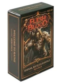 Hero Decks: Welcome to Rathe - Rhinar [1st Edition] - Hero Deck: Rhinar - Flesh and Blood TCG card