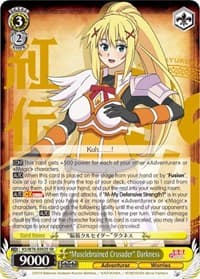 "Musclebrained Crusader" Darkness (SR) - KonoSuba The Movie: Legend of Crimson - Weiss Schwarz card