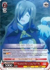 "Reunited After a Long Time" Wiz - KonoSuba The Movie: Legend of Crimson - Weiss Schwarz card