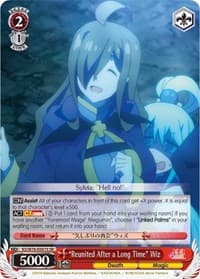 "Reunited After a Long Time" Wiz (SR) - KonoSuba The Movie: Legend of Crimson - Weiss Schwarz card