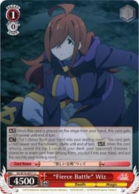 "Fierce Battle" Wiz - KonoSuba The Movie: Legend of Crimson - Weiss Schwarz card