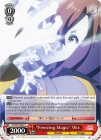 "Freezing Magic" Wiz - KonoSuba The Movie: Legend of Crimson - Weiss Schwarz card