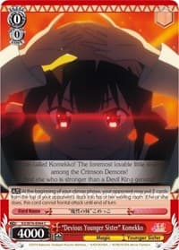 "Devious Younger Sister" Komekko - KonoSuba The Movie: Legend of Crimson - Weiss Schwarz card