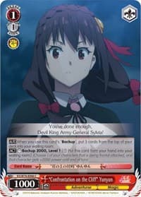 "Confrontation on the Cliff" Yunyun - KonoSuba The Movie: Legend of Crimson - Weiss Schwarz card