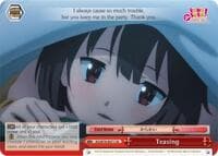 Teasing - KonoSuba The Movie: Legend of Crimson - Weiss Schwarz card