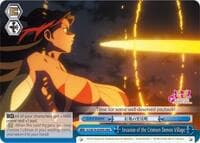 Invasion of the Crimson Demon Village (RRR) - KonoSuba The Movie: Legend of Crimson - Weiss Schwarz card
