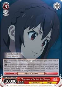 "Appearance of the Main Star" Yunyun - KonoSuba The Movie: Legend of Crimson - Weiss Schwarz card