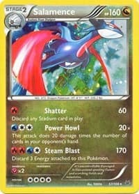 Salamence - 57/108 (Cosmos Holo) - Blister Exclusives - Pokemon card