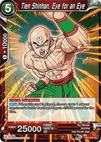 Tien Shinhan, Eye for an Eye - Draft Box 06 - Giant Force - Dragon Ball Super: Masters card