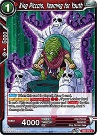 King Piccolo, Yearning for Youth - Draft Box 06 - Giant Force - Dragon Ball Super: Masters card