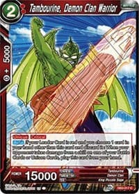 Tambourine, Demon Clan Warrior - Draft Box 06 - Giant Force - Dragon Ball Super: Masters card