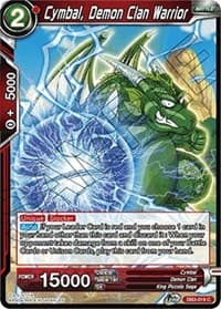 Cymbal, Demon Clan Warrior - Draft Box 06 - Giant Force - Dragon Ball Super: Masters card